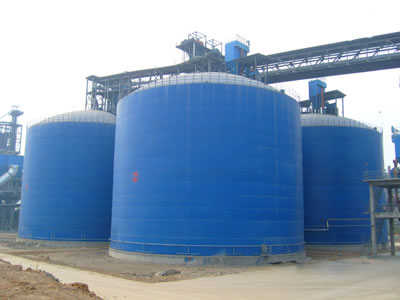 五营水泥钢板库改造