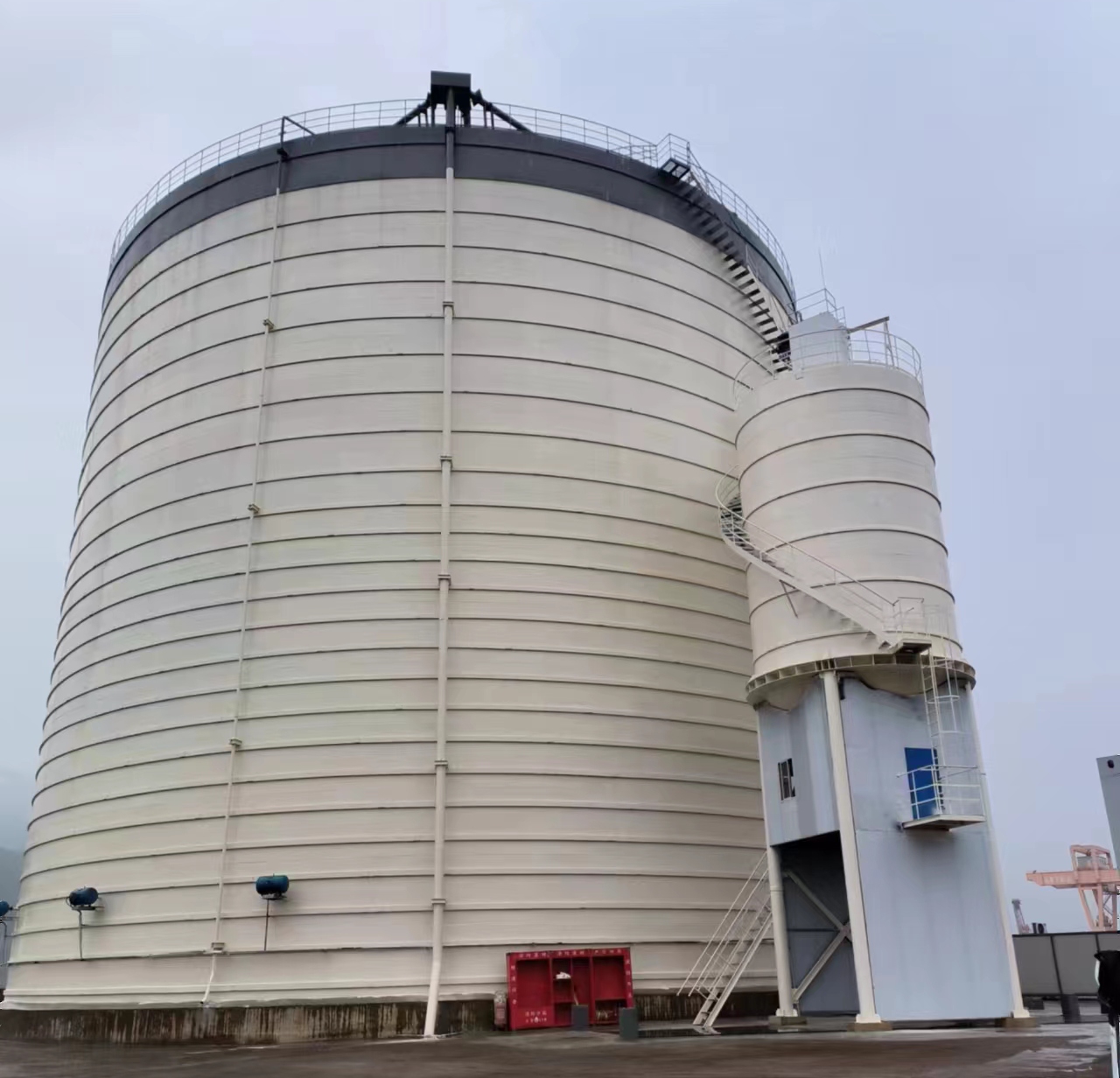 五营10万吨水泥钢板库