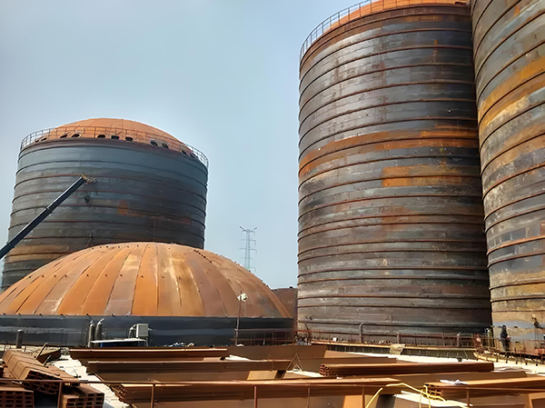 五营焦粉钢板仓